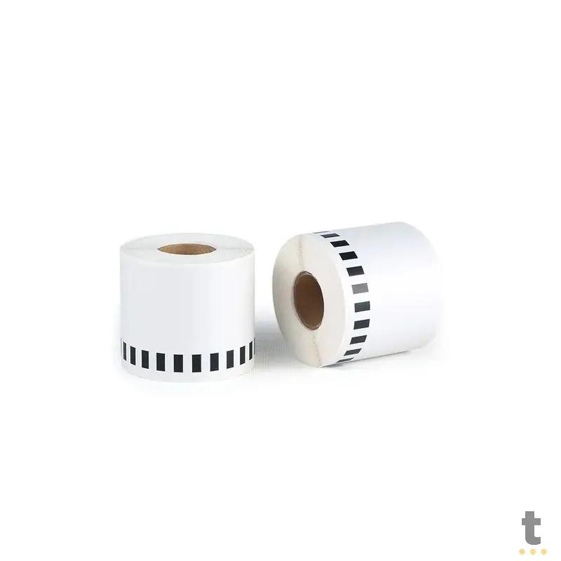 Bobina Para Impressora de Etiquetas (Etiquetadora) Térmica Brother DK-2205 DK2205 DK 2205- Rolo Com 62mm X 30 M Truedata